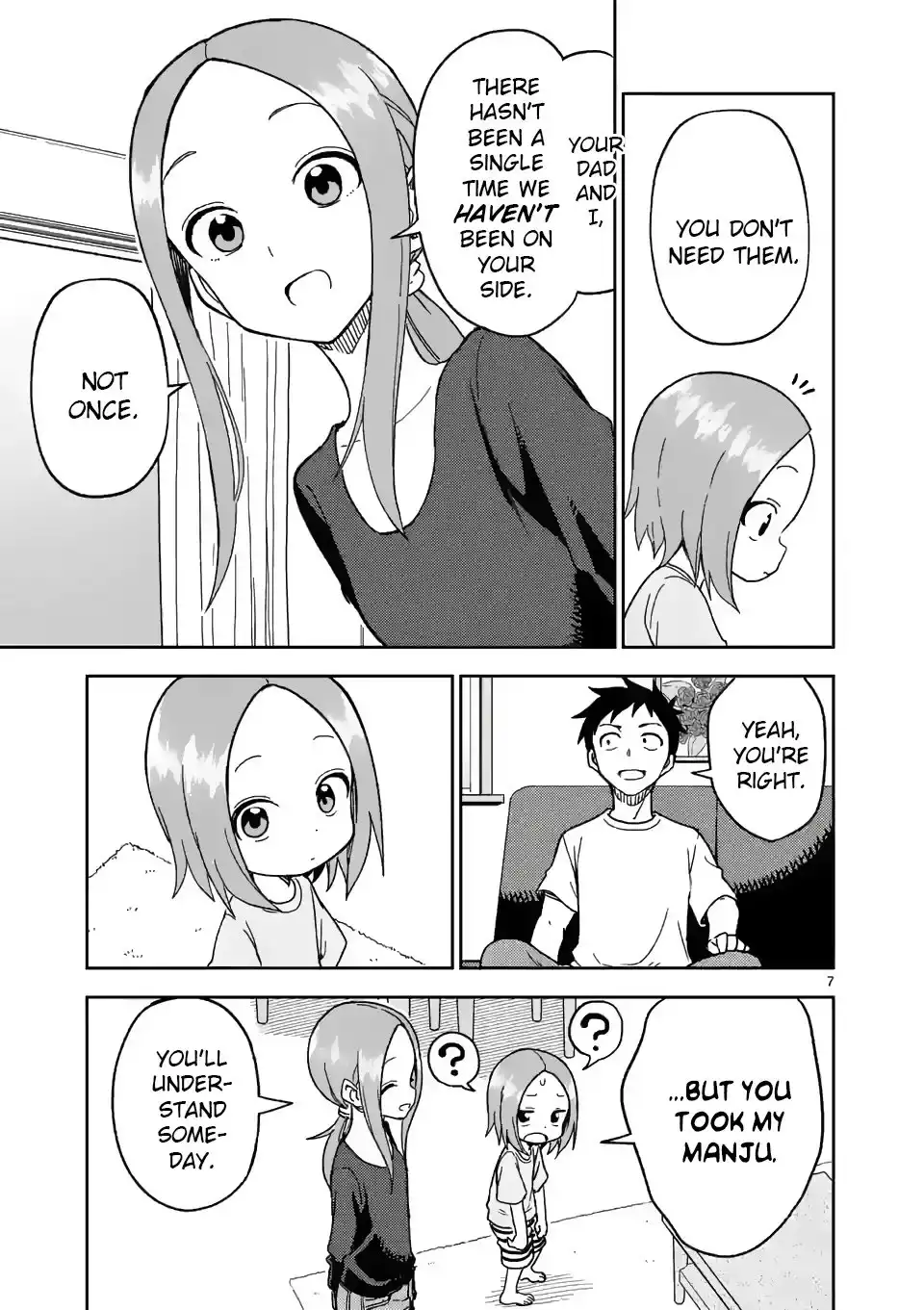 Karakai Jouzu no (Moto) Takagi-san Chapter 187 7